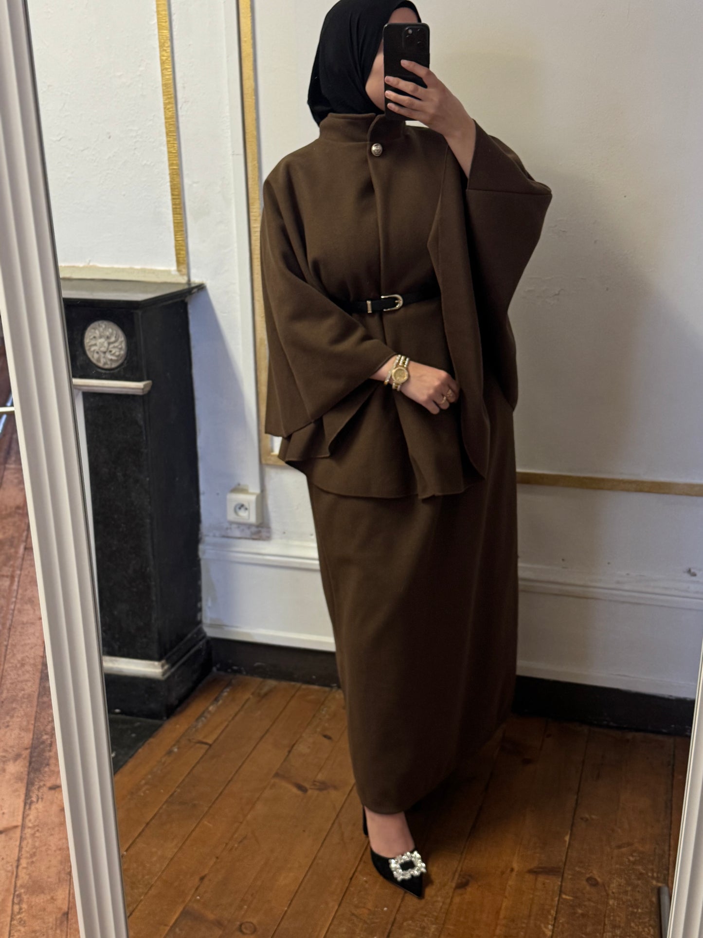 Ensemble cape+ jupe