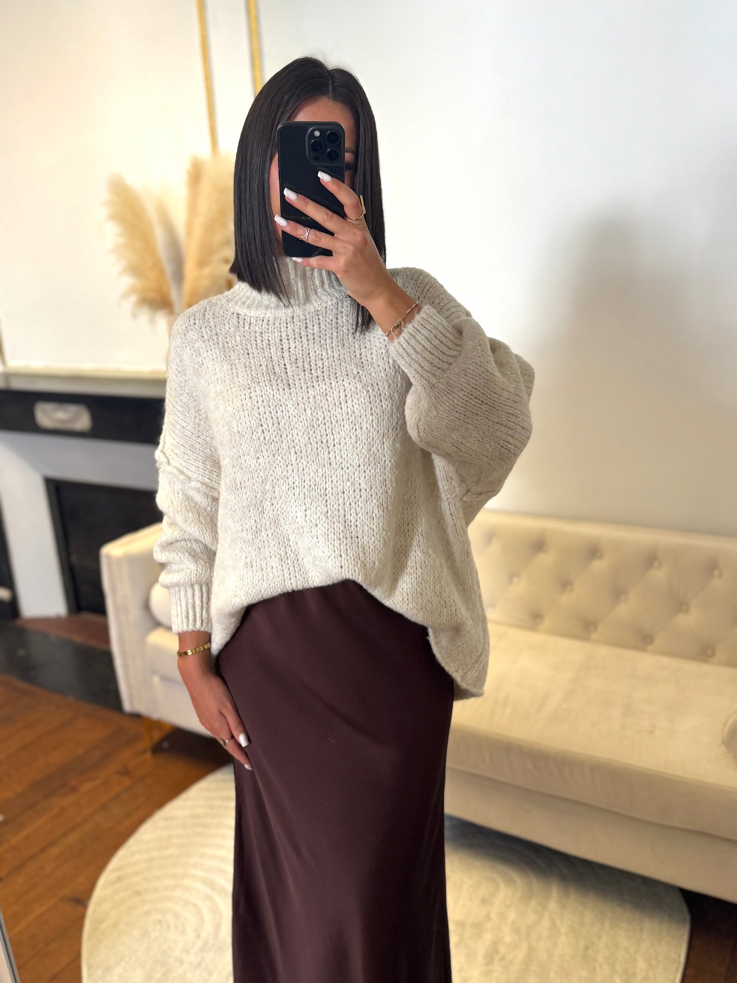 Pull beige