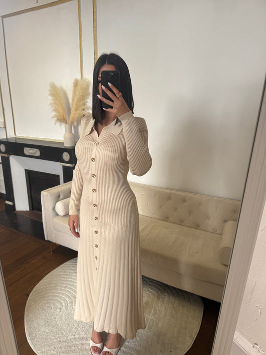 Robe beige