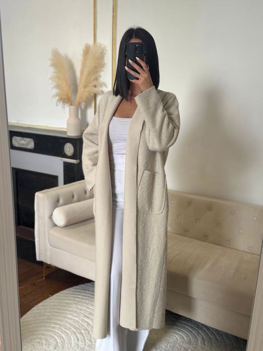 Manteau beige