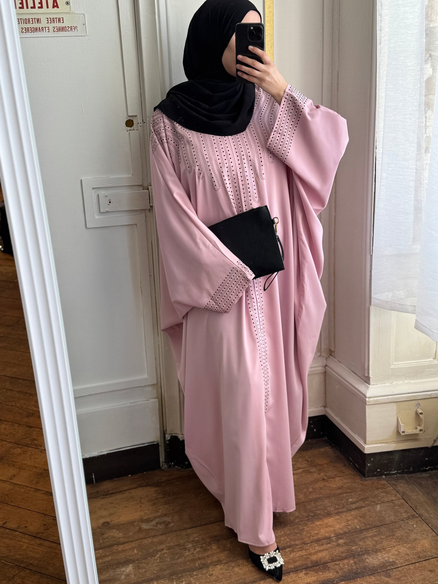 Abaya strass